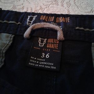 🌺 NWT Mens Dark Navy Relaxed Fit Shorts